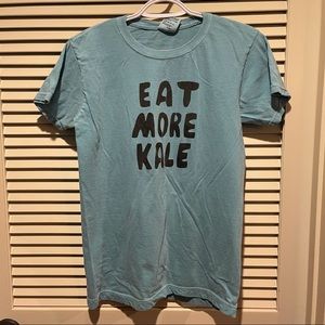 Eat More Kale T-Shirt Light Green